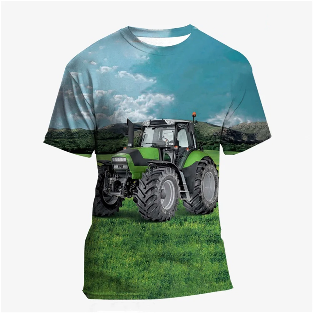 Kids Clothes Children's Clothing Tractor T Shirt - Image 4