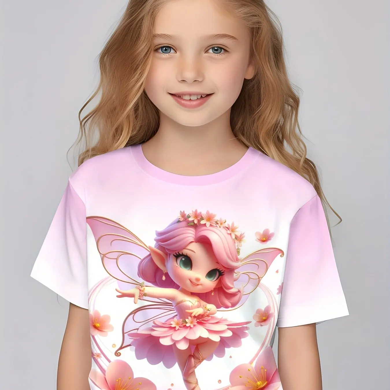 Children Clothing Girls Enchanting 3d Print - Image 2