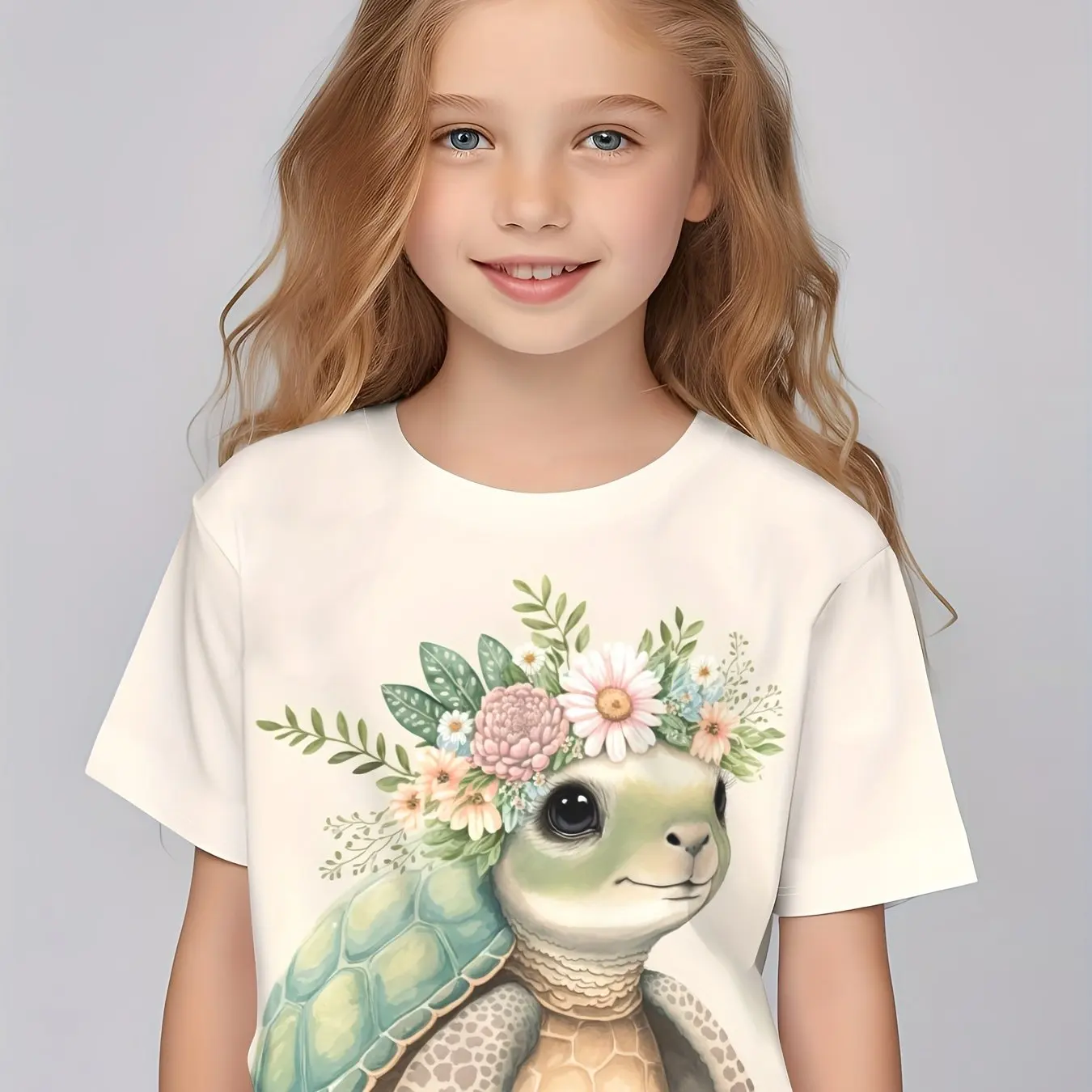 Children Clothing Girls Enchanting 3d Print - Image 6