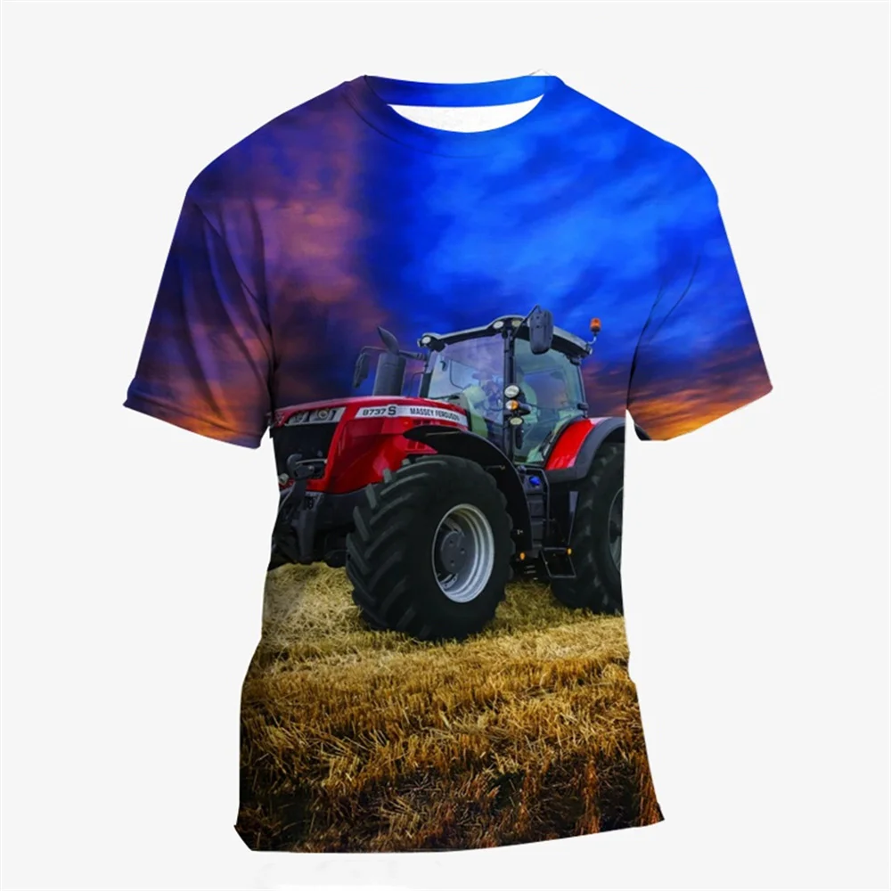 Kids Clothes Children's Clothing Tractor T Shirt - Image 2